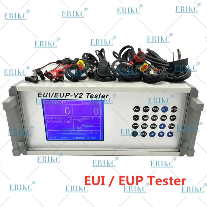 

ERIKC Auto Diesel EUI / EUP Tester Single Pump Pump Nozzle Dual Solenoid Valve