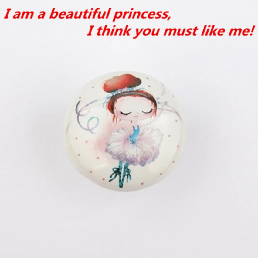 Милый мультяшный ребенок, s-образная ручка, цветные цветы, животные, птицы, маленькие девочки, ящик, шкаф для обуви, шкаф для ванной комнаты, Детская керамическая ручка