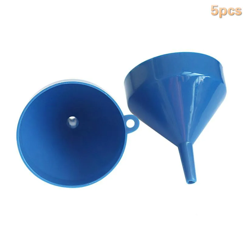 5PCS Plastic Telescopic Funnel For Kitchen Tools Grade Jam Spice Large Canned Funnel