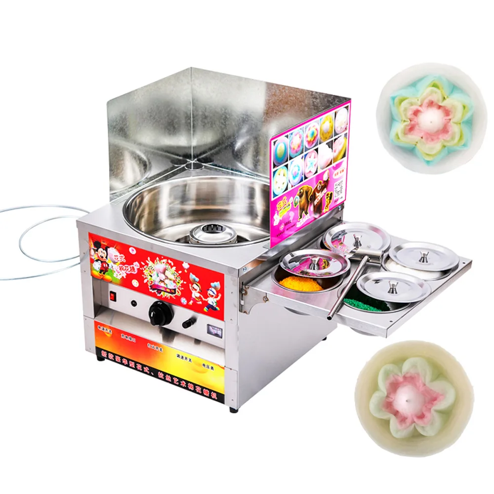 Gas Cotton Candy Machine Commercial Fancy Cotton Candy Machine Marshmallow Making Machine Fancy Cotton Candy Machine