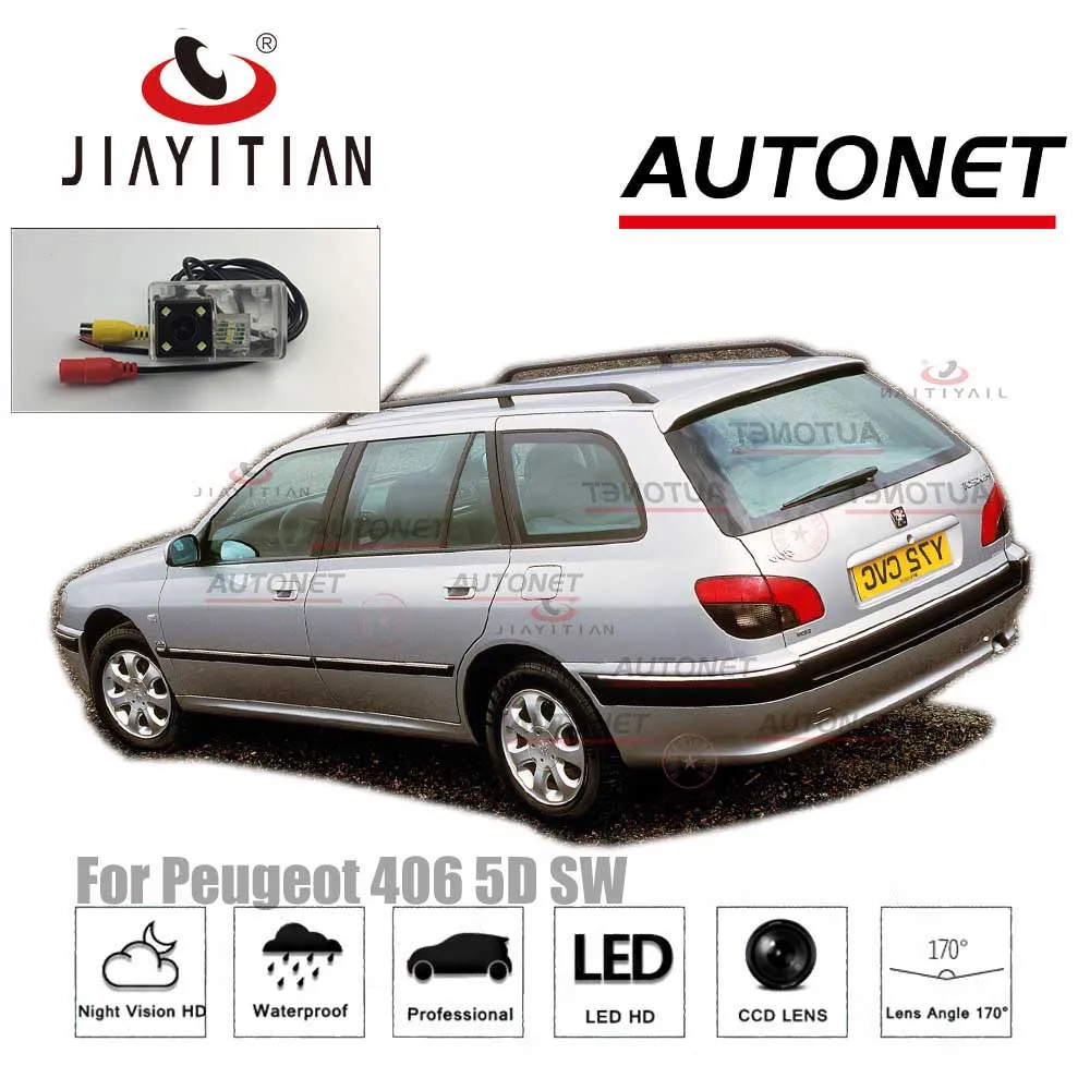 

JIAYITIAN camera For Peugeot 406 5D Estate Wagon SW backup camera CCD/ Backup Parking Camera/Night Vision/License Plate camera