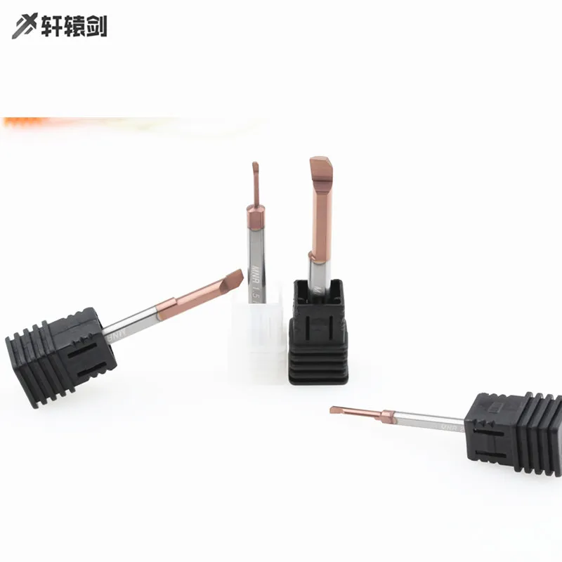 MNR3 R0.15 L 10 MNR4 R0.15 L15 MNR5 R0.2 L20 MNR6 R0.2 L20 Carbide Khe Cắm Dao Phay Địa Chấn Nhàm Chán Dụng Cụ CNC