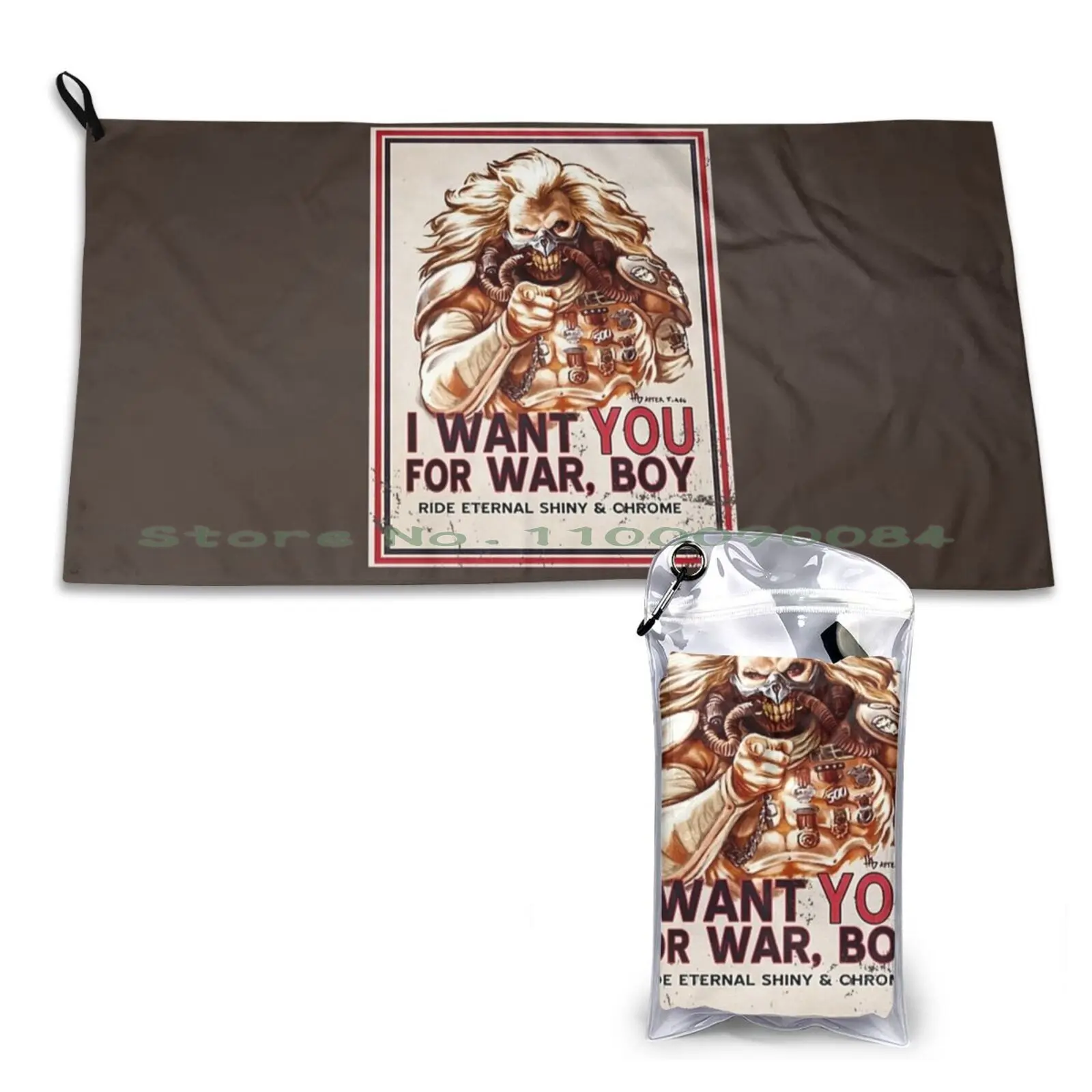 I Want You For War , Boy ( Dark Colors ) Quick Dry Towel Gym Sports Bath Portable Mermaid Melody Melody Singer Pink Blue Green