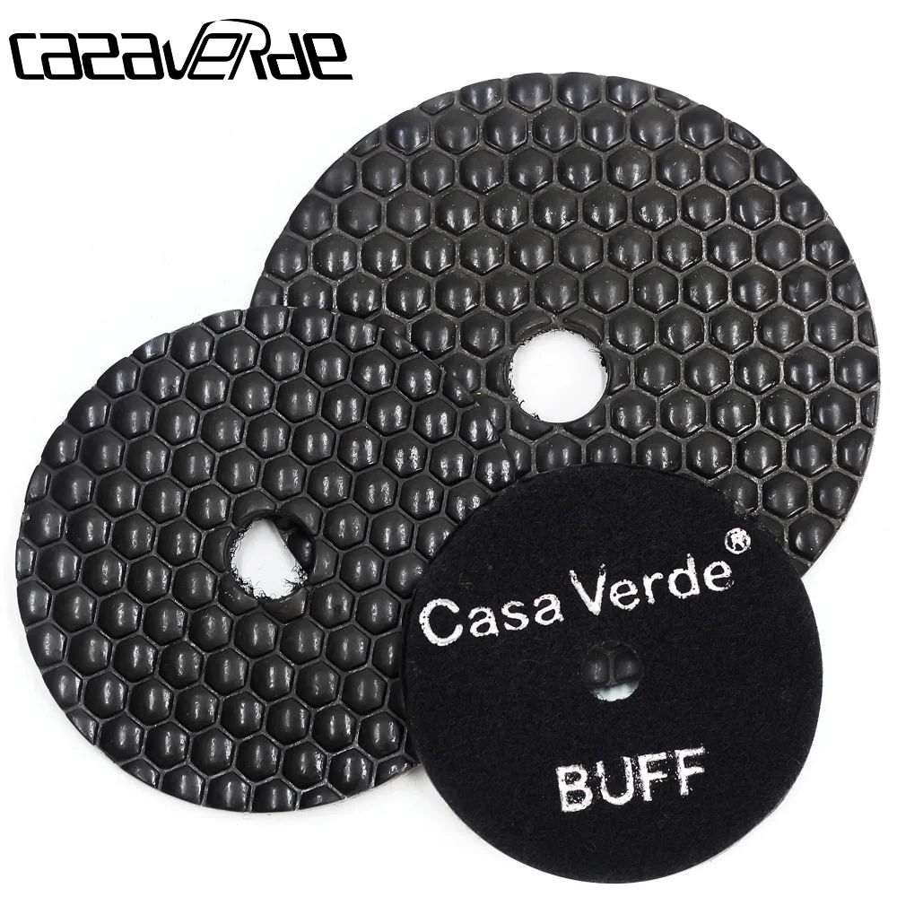 Casaverde Brand 1pc/lot dry polishing pads for dry polishing granite,marble and engineered stone