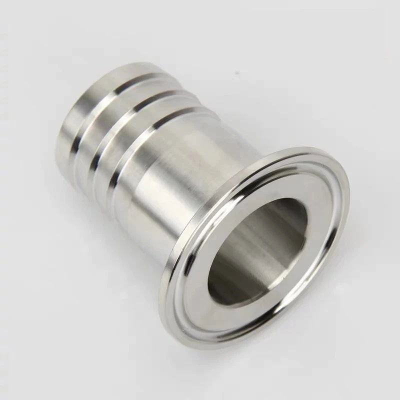 METALIST OD 51MM Stainless Steel SS304 Sanitary Hose Barb Pipe Fitting Ferrule OD 64mm fit 2