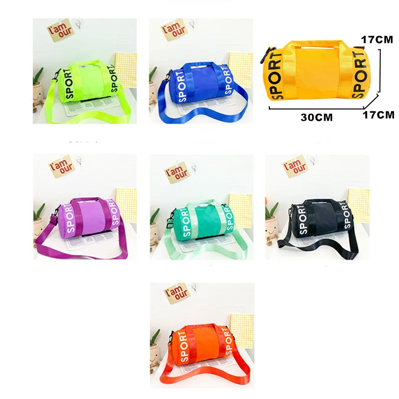 Children's Gym Sports Bag Large Nylon Fitness Items Travel Accessory Training Weekender Athletics Shoulder Bolsas Big Handbag