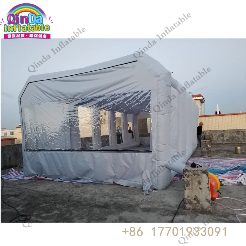 

Inflatable Spray 10M*5M*4M Booth Paint Booth With Exhaust Fan Portable Used Inflatable Spray Paint Booth For Sale