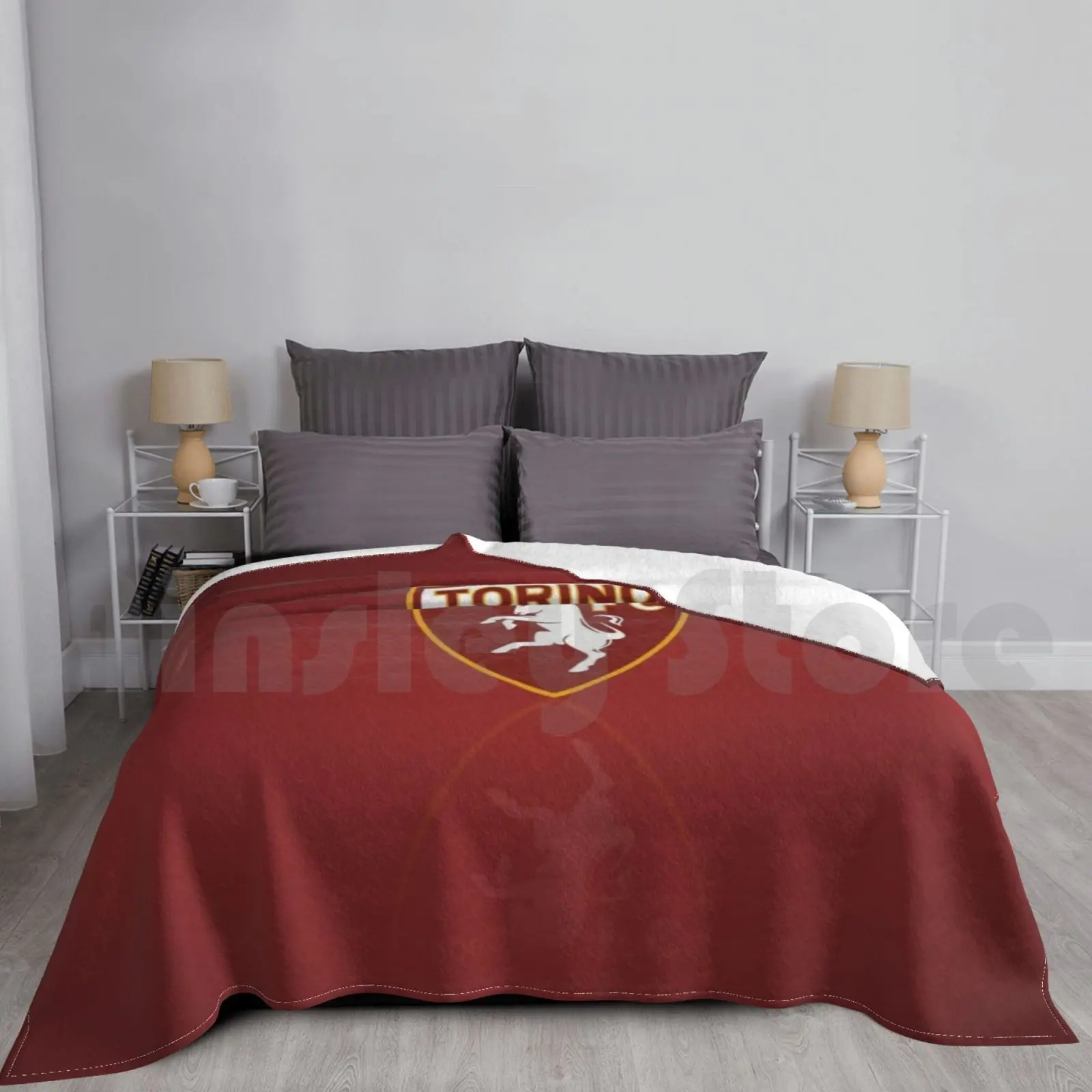 Torino Blanket Fashion Custom Torino Soccer Calcio Italy Series A Turin Dybala Italia Buffalo