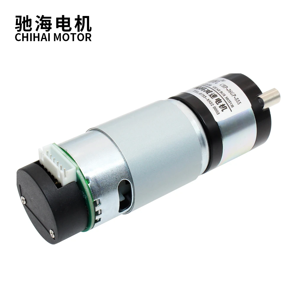 Chihai Motor CHP-36GP-555-ABHLL DC Magnetic Holzer Encoder