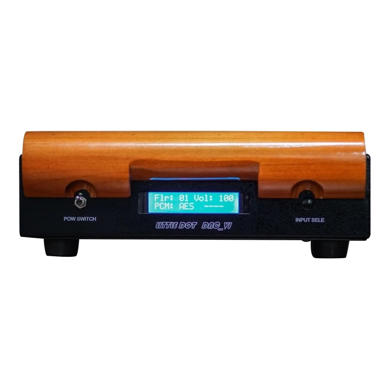 Little Dot-decodificador DAC V/DAC-6 AK4497, AK4495 DAC Coaxial óptico AES IIS, compatible con DSD256 PCM768KHz/32Bit, estructura Mono Dual DAC