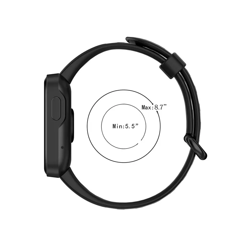 Correa de silicona para XiaoMi Mi Watch Lite/Redmi Watch 2, pulsera deportiva para Mi watch 2 lite/Poco watch Horloge 2