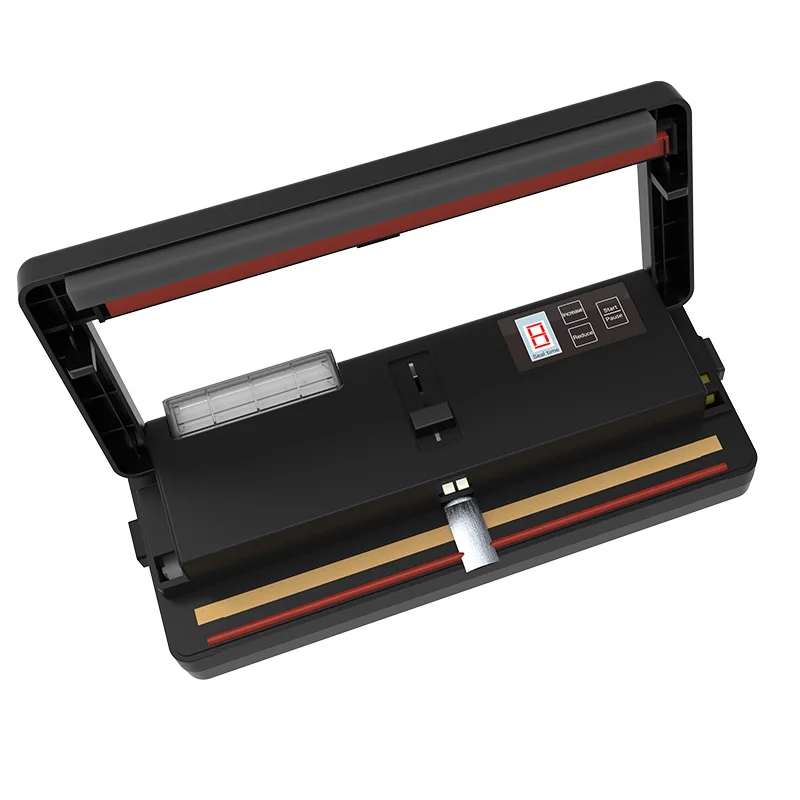Shineye aferidor do vácuo de alimentos máquina de embalagem semiautomática empacotador do vácuo 110v-220v com sacos de vácuo presente