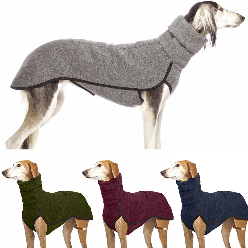 Newest Winter Big Dog Clothes for Medium Large Dogs Warm High Collar Pet Coat French Bulldog Pitbull Pullovers Mascotas Clothing