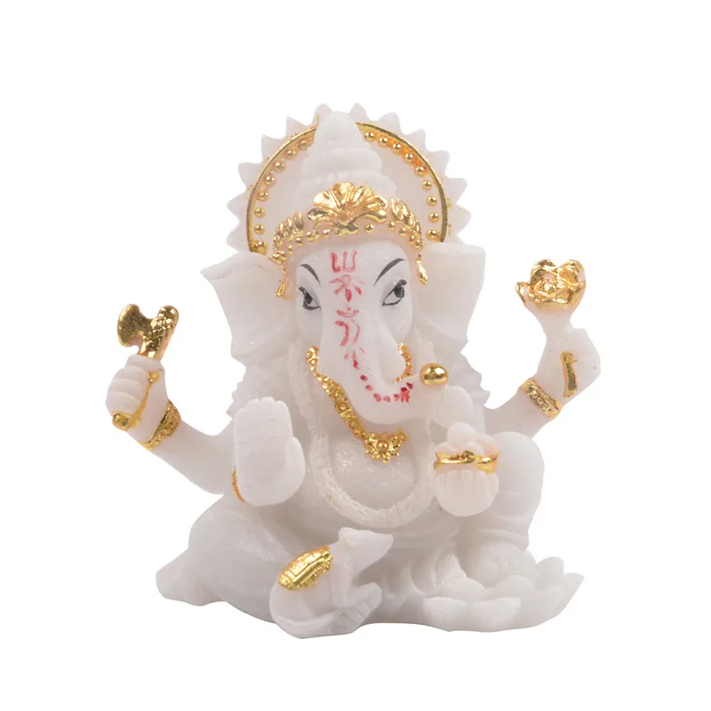 Hindu God Lord Ganesha Idol Statue Indian Elephant Buddha Ganesha Sculpture India Home Pooja Diwali Success Blessing Decoration