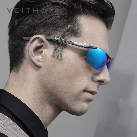 Солнцезащитные очки VEITHDIA 6588 - стиль и защита от UV — фото товара