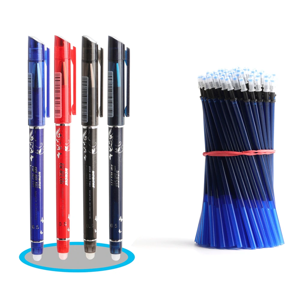 5/8/12/PCS Erasable Pen Refill Magic Gel Pen Set Ink Refills Stationery Blue Gel-Ink Erasable Pens For School Office supplies