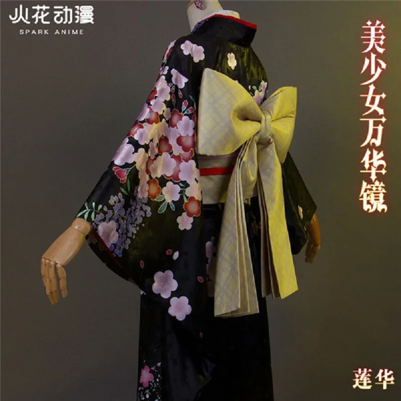 Anime Cosplay Costme Bishoujo Mangekyou Renge In Kimono Phong Cách Nhật Bản Phụ Nữ Đồng Đều Miễn Phí Vận Chuyển