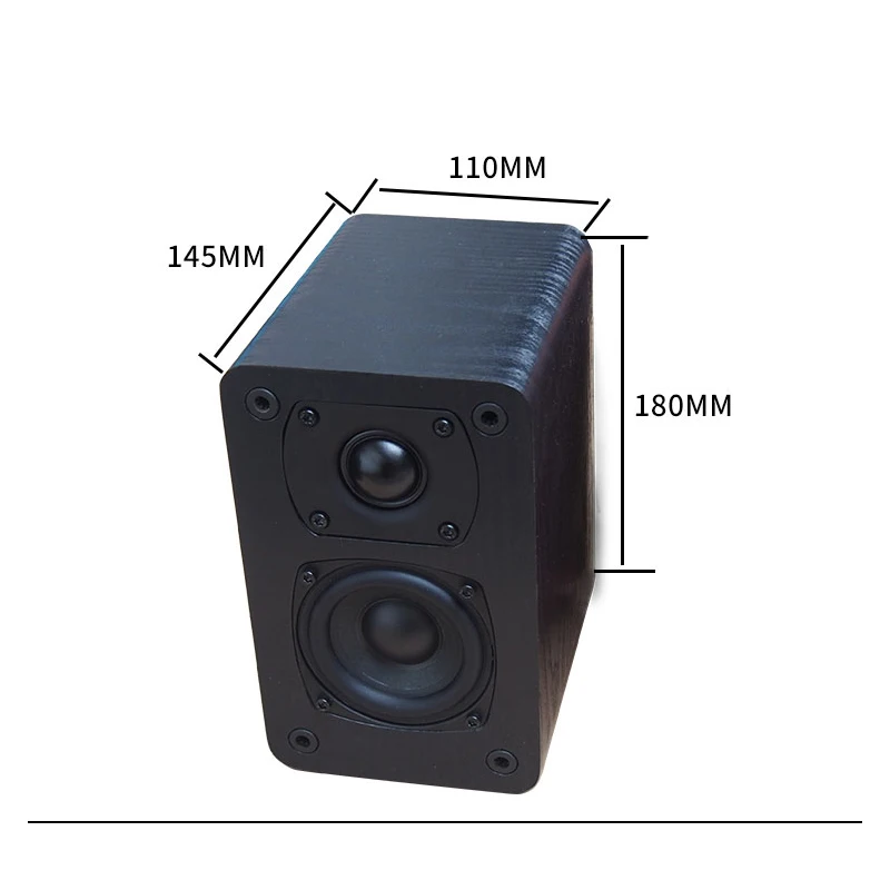 Altavoz para el hogar de 45W y 3 pulgadas, Audio bidireccional Hifi, altavoz pasivo de fiebre de alta potencia, Audio de escritorio frontal de alta fidelidad