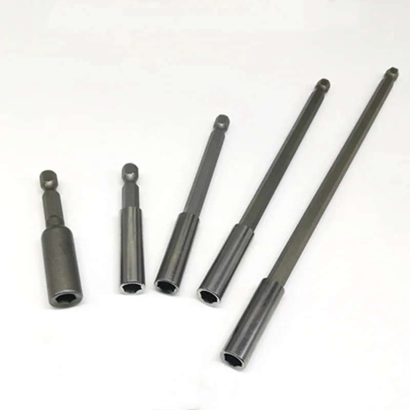 60/100/150/200mm Hex Rod Shank Long Handle Screwdriver Tip Holder Quick Change Hand Tool Socket Extension Bit