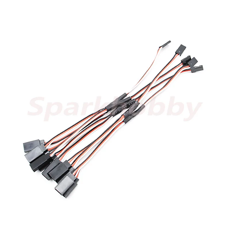 5PCS 30 core 200mm 300mm 500mm Y-type Servo Extension Cable Suitable Steering Gear Y Line For Extended Connection RC Models ACCS