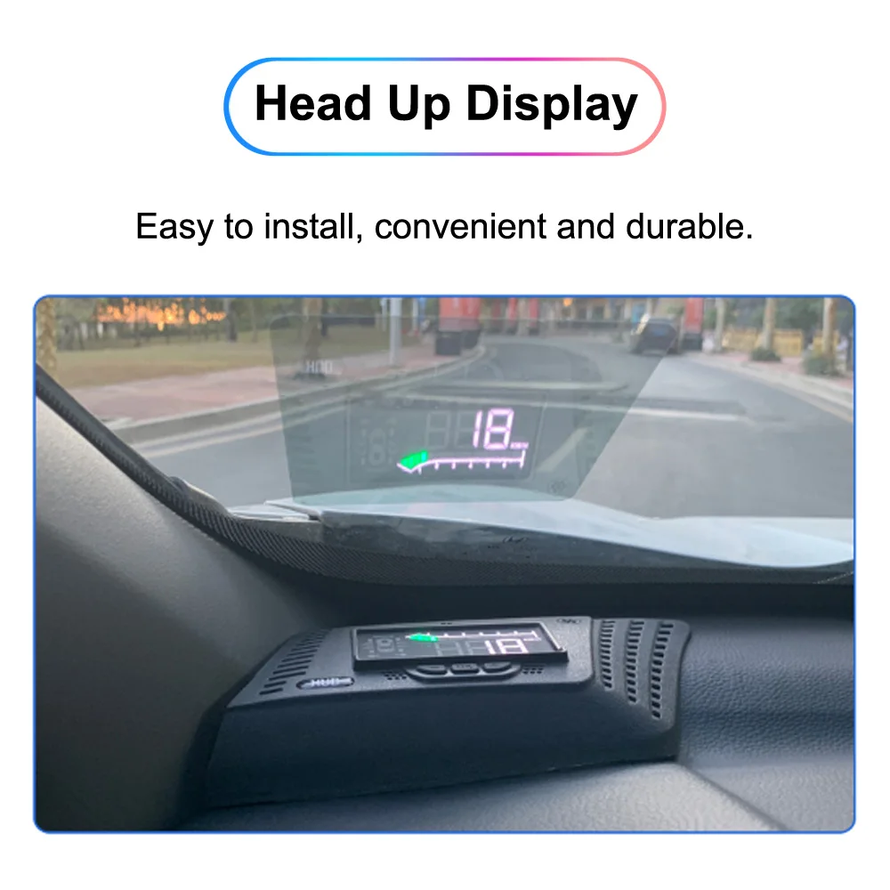 سيارة رئيس يصل عرض OEM HUD لشروليه الاعتدال/هولدن 2017-2023 اكسسوارات السيارات شاشة القيادة الآمنة العارض الزجاج الأمامي #4