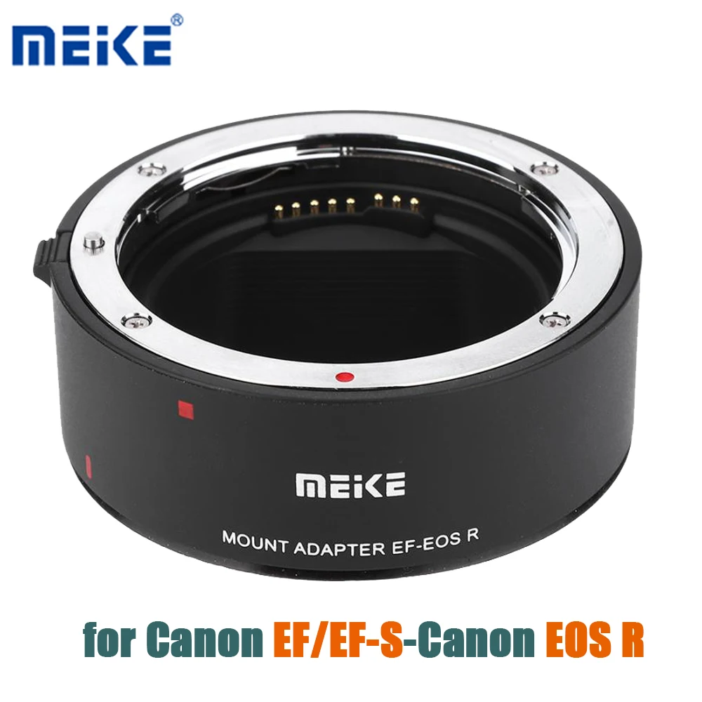 Meike EF-EOS R Automatic Focusing Adapter Ring for Canon EF/EF-S Lens to Canon EOS R Mount Camera Lens Adapter