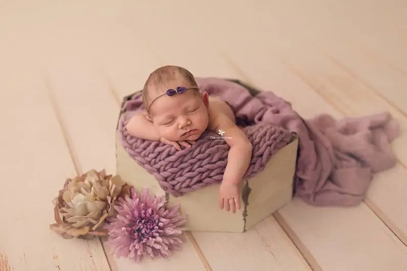 Newborn Photography Props Baby Posing Wooden Container Mini Bed Creative Big Props Do Old Infantil Shoot Accessories New Arrival