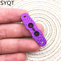 20pcs 1.8mm Thick and Durable Anti-skid Hunting Slingshot Flat Leather Positioning Leather Pocket Sports Special