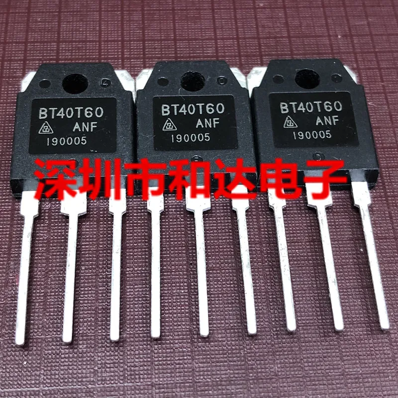 5pcs NEW BT40T60 BT40T60ANF TO-3P 600V 40A