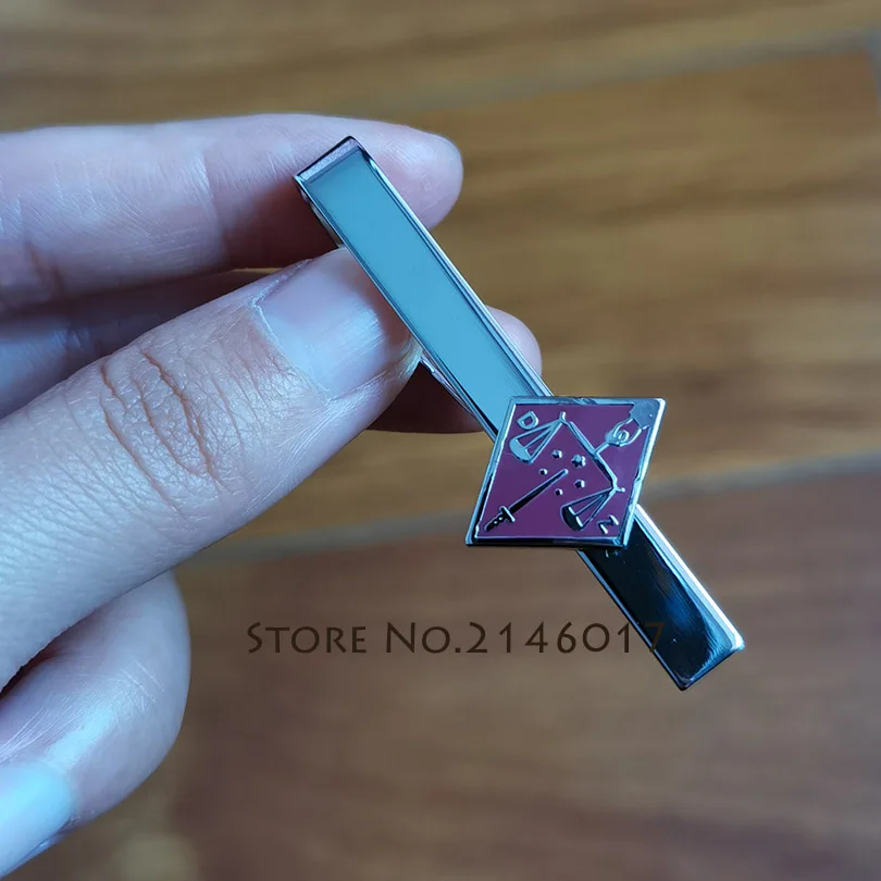 100pcs 16th Degree Freemason Masonic Factory Custom Made Tie Clips Scottish Rite Masons Metal Enamel Badge Bar Clip