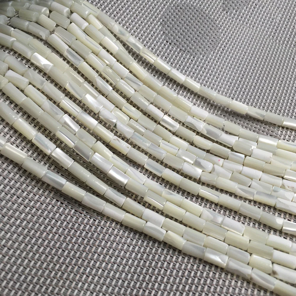 Natural shell beading beads Punch loose beads isolation bead for Jewelry Making DIY for bracelet necklace Accessories