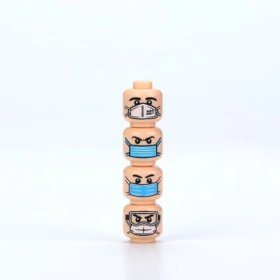 City Medical staff Doctor Nurse Pack City Educational Creative Brick Accessories Building mini Blocks Parts Kids Figures Toys