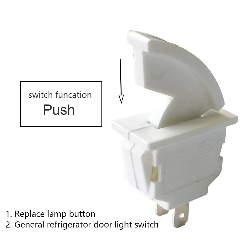 125V 5A 1NC 1NO refrigerator freezer fridge  door light momentary switch