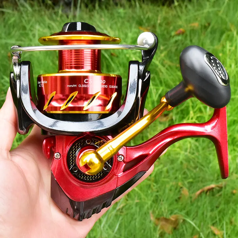 Spinning Fishing Reel All Reels Winder Metal Coil Everything Accessories Drag Max 15kg Sea Tackle Equipment Windlass Rod Carp