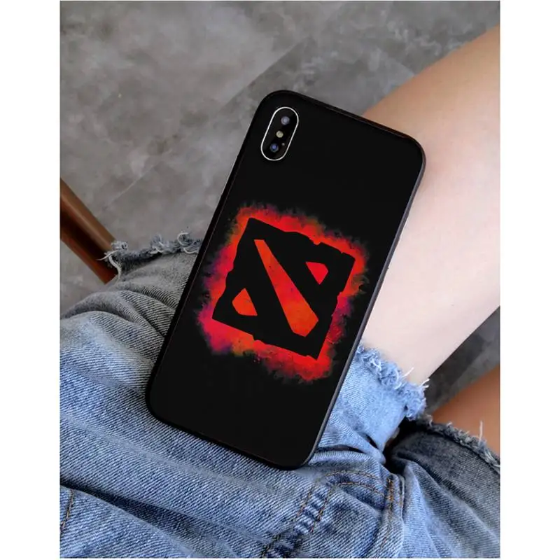 YNDFCNB for boys game dota 2 Phone Case for iphone 11 12 Mini Pro Max X XS MAX 6 6s 7 8 Plus 5 5S 5SE XR SE2020