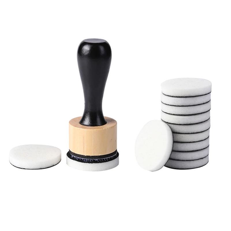 

Mini Ink Paints Mixing Blending Tools With Round / Domed Foam Refills Set for DIY Scrapbooking Craft Card Background Making Tool