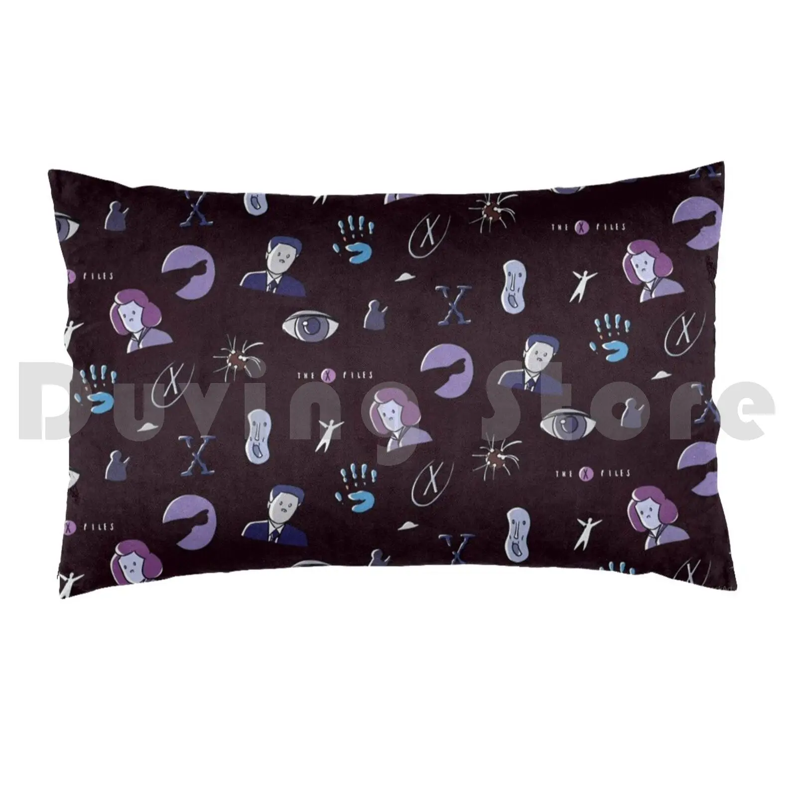 I Want To Believe Pillow case 1408 Xfiles X Files Mulder Scully Tv Shows Scifi Sci Fi