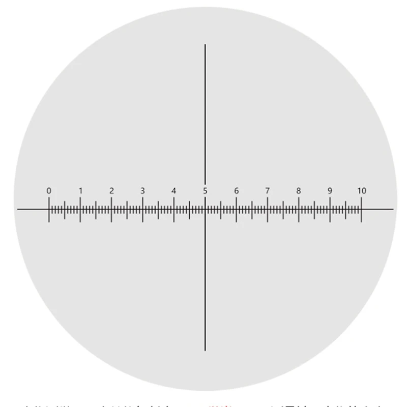 1PC 10X Wide Field Microscope Eyepiece 20/22mm High Eye-point Eyepiece with Cross Reticle Scale 30/30. 5mm for Stereo Microscope