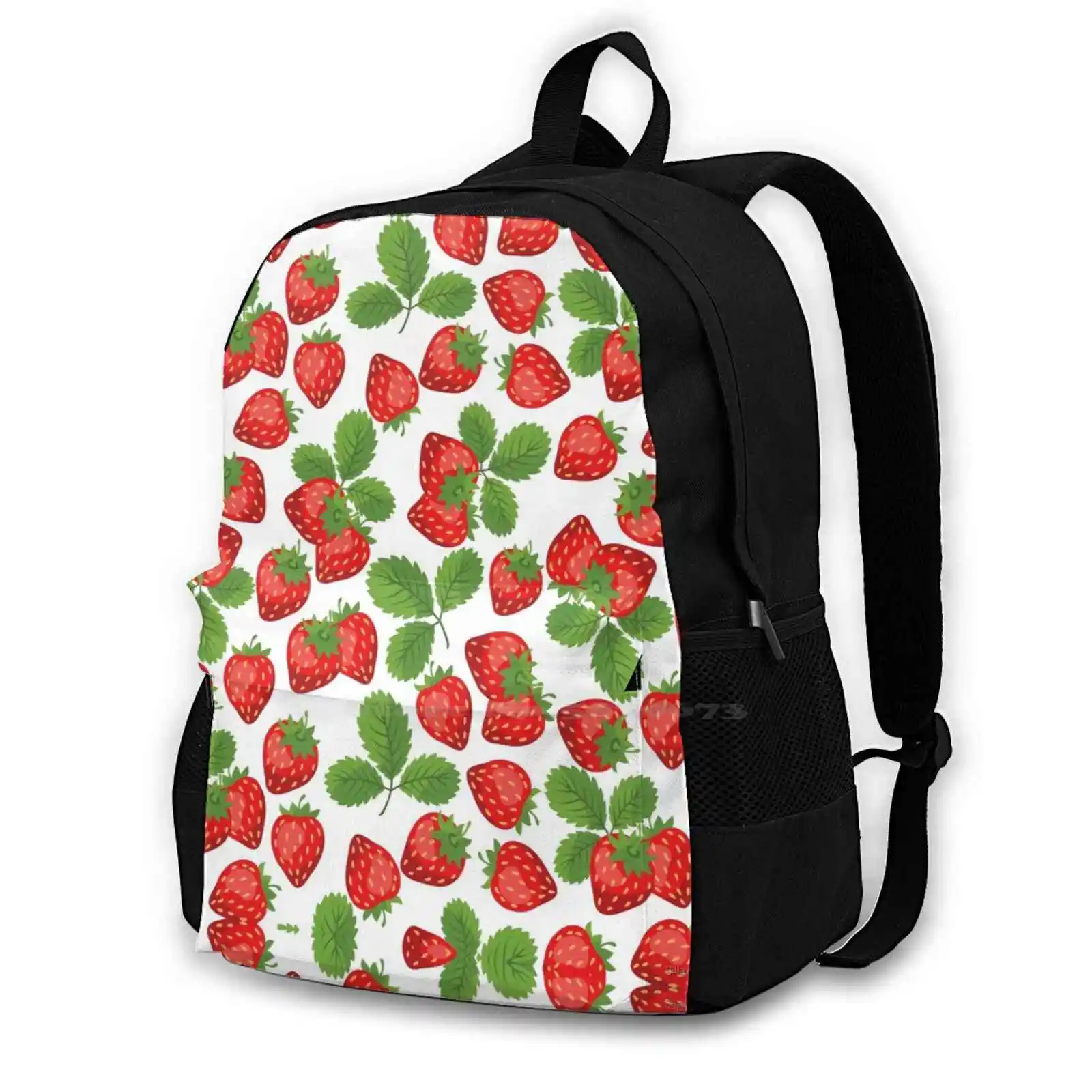 Strawberry Travel Laptop Bagpack School Bags Babies Newbee People Are Awesome American Sports People Are Awesome People