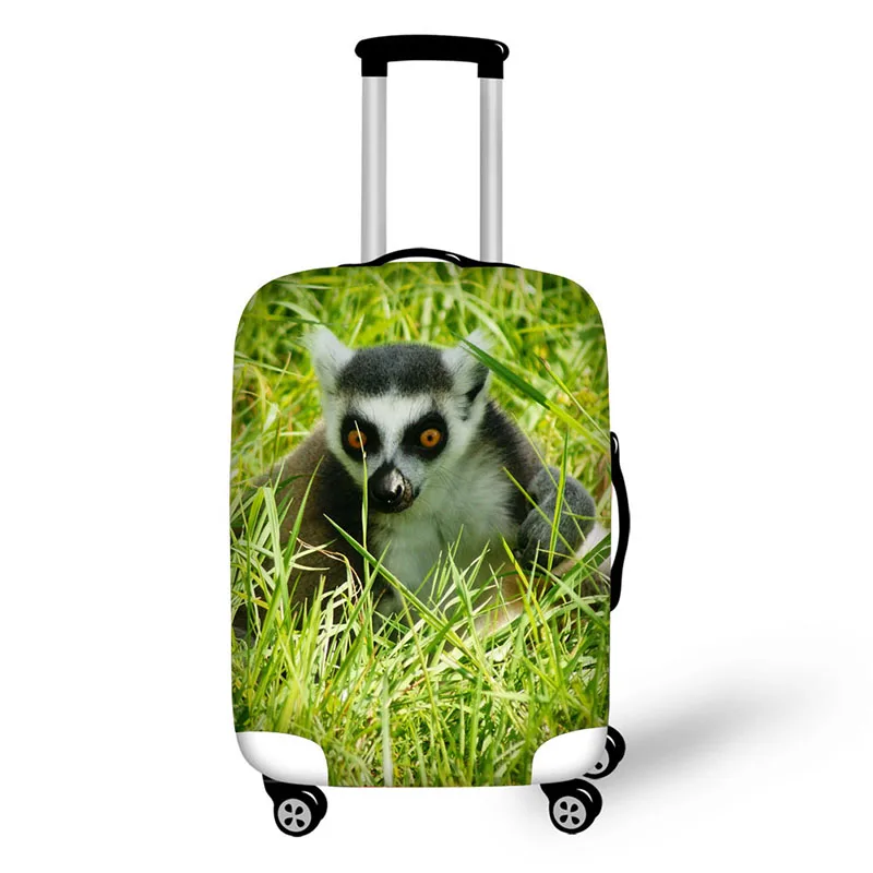 

Monkey Lemur Travel Accessories Suitcase Protective Covers 18-32 Inch Elastic Luggage Dust Cover Case Stretchable Protect