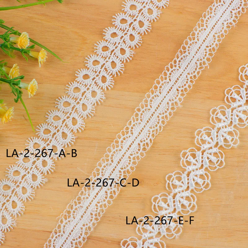 Embroidery Bilateral Hollow Lace Fabrics DIY Underwear Skirt Lolita Clothing Garment Accessories