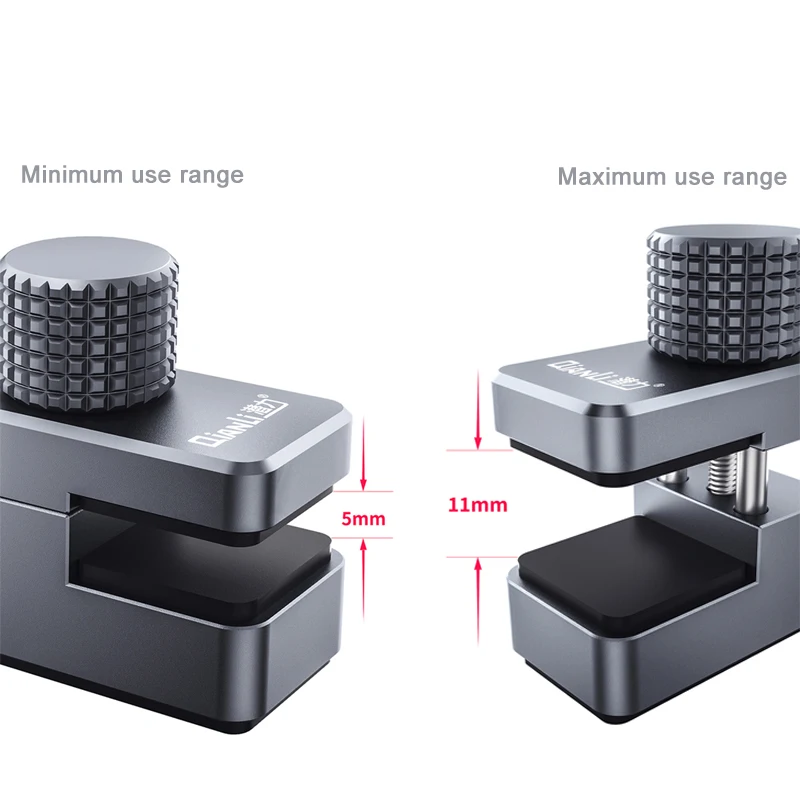 Qianli-Clip de fijación Universal para pantalla LCD, abrazadera de sujeción ajustable para teléfono móvil, tableta, herramientas de reparación de cristal trasero