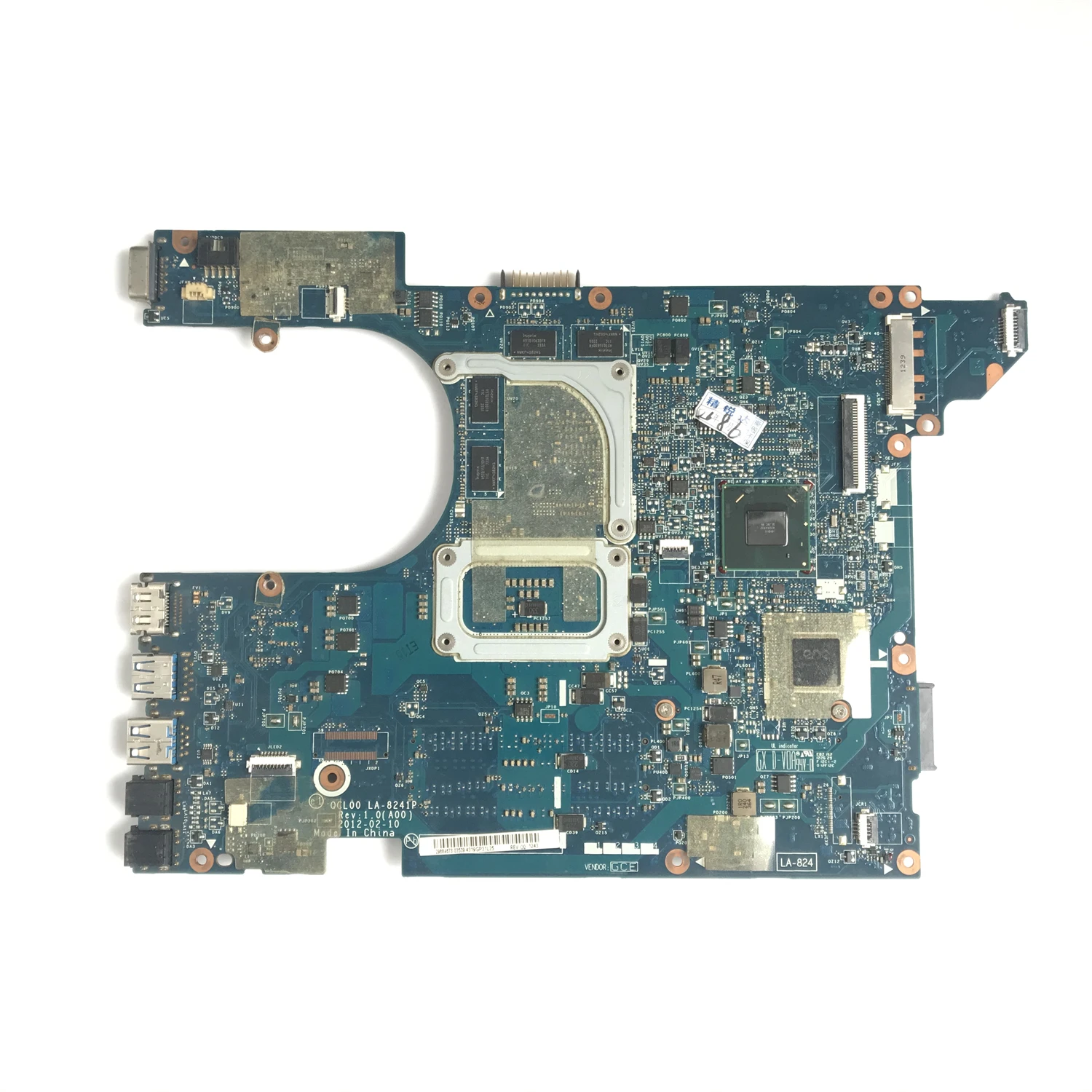 CN-06D5DG 6D5DG Moederbord Voor Dell Inspiron 15R 5520 7520 Laptop Moederbord QCL00 LA-8241P Met 216-0833000 HM77 100% Test werk