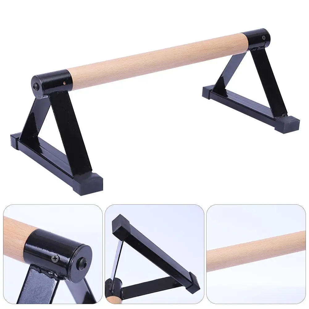 New Wooden Sport Push Up Stands Pushup Gym Exercise Training Chest Parallel Bar Double Rod Push-Up Stand Fitness Equitments