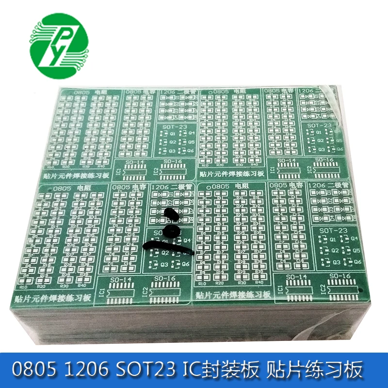 0805 1206 SOT23 IC Cornici E Articoli Da Esposizione Bordo di Patch di Pratica di Formazione di Competenze di Speciale PCB Bordo di Zona