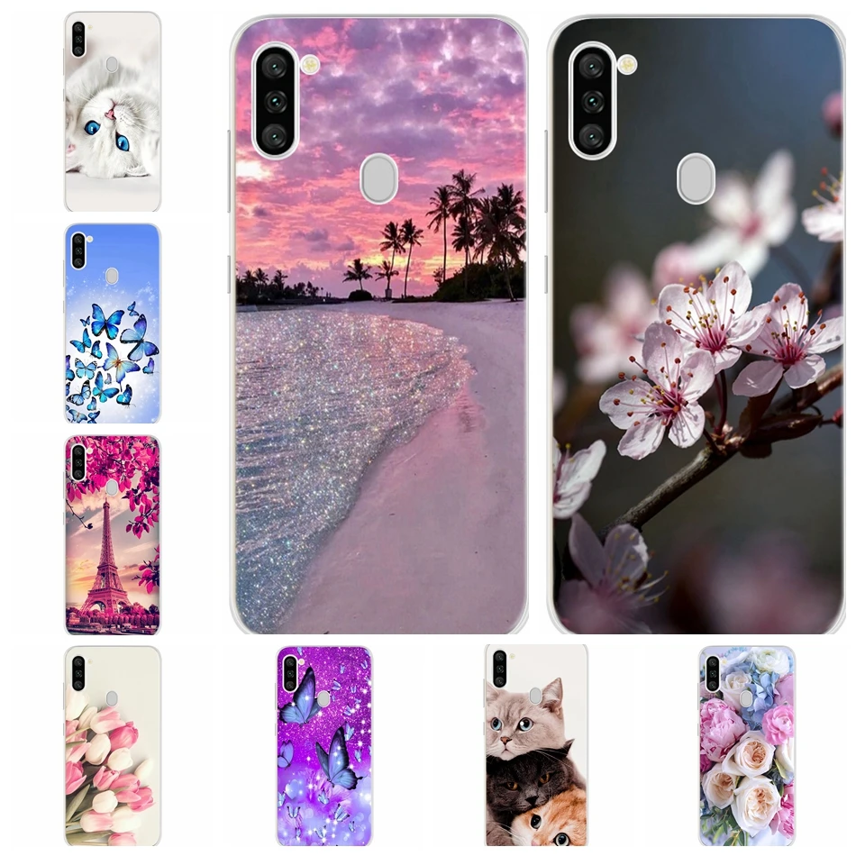 Silicone Case For Samsung Galaxy A10 A20 A30 A40 A50 A70 A20e A10s A20s A30s Back Covers Cases For Samsung A01 A11 A51 A71 A91