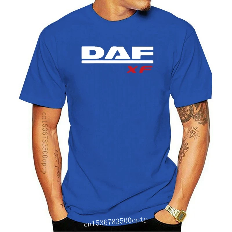 New Truck Daf T Shirt Xf Trucker Lorry Driver Hgv Harajuku Streetwear Shirt Men Lf 3Xl V8 Extreme All Color