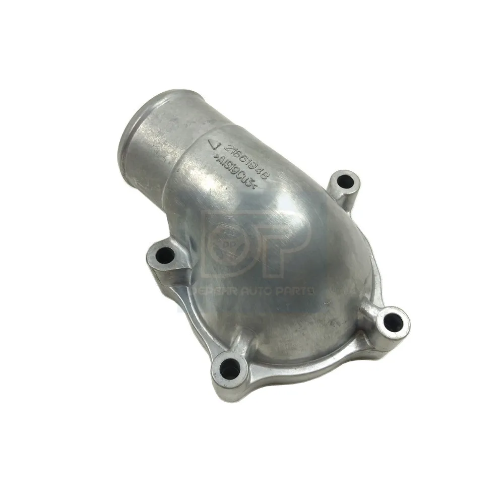 Truck Aluminum Thermostat Housing For Renaul Premium II TR/PR Kerax DXi11/13 Magnum C/K/T 7421861948 7420405125 7421905526