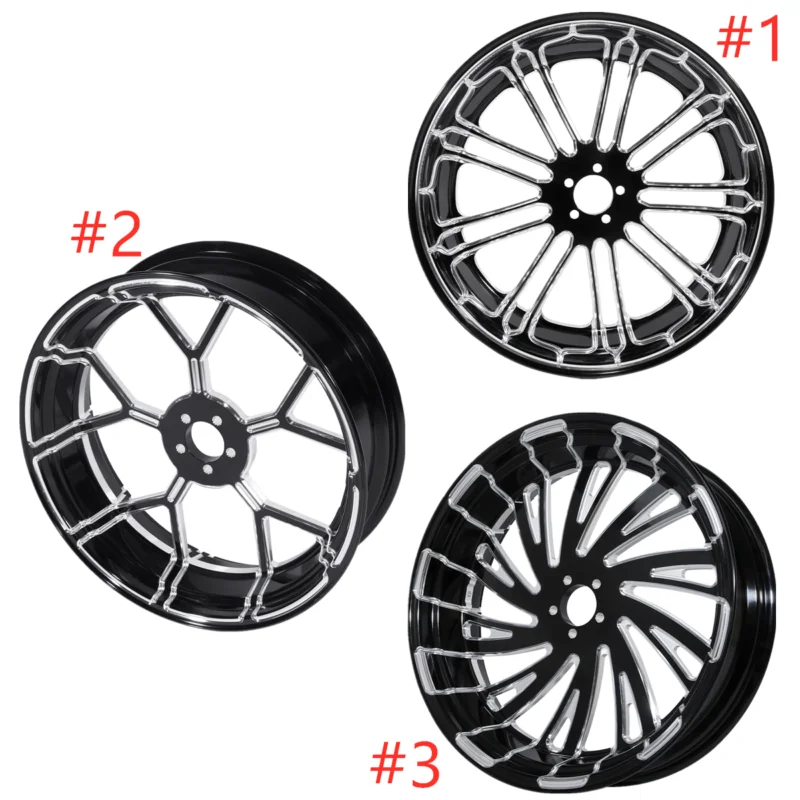 

Motorcycle 18'' x 5.5'' Rear Wheel Rim For Harley Touring Road King Street Glide FLHT FLHR Non ABS 2008-2020