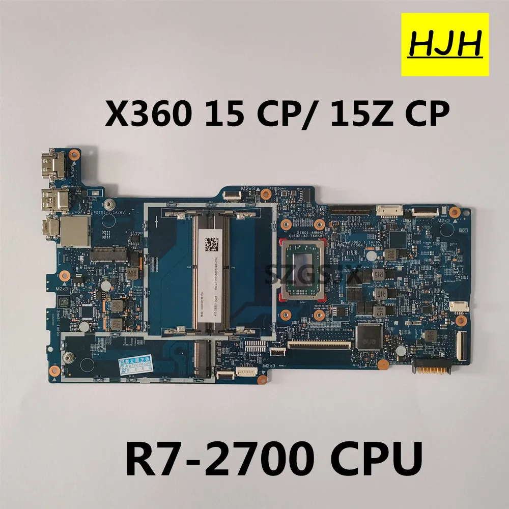 Para HP X360 15Z-CP 15-CP placa base de computadora portátil 17890-2 con R7-2700 CPU448.0 EE 04.0021MB 100% trabajo de prueba